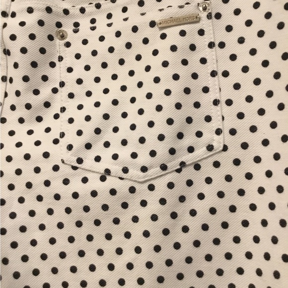 Michael Kors Polka Dots Pants SizeL - Picture 3 of 6